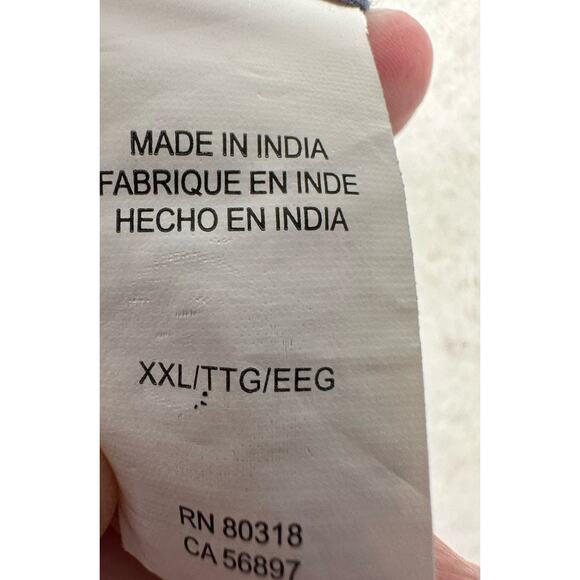 Lucky Brand Saturday Stretch Shirt Mens XXL Button Up Pearl Snap Western Casual - Picture 6 of 10